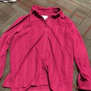 Magenta blouse